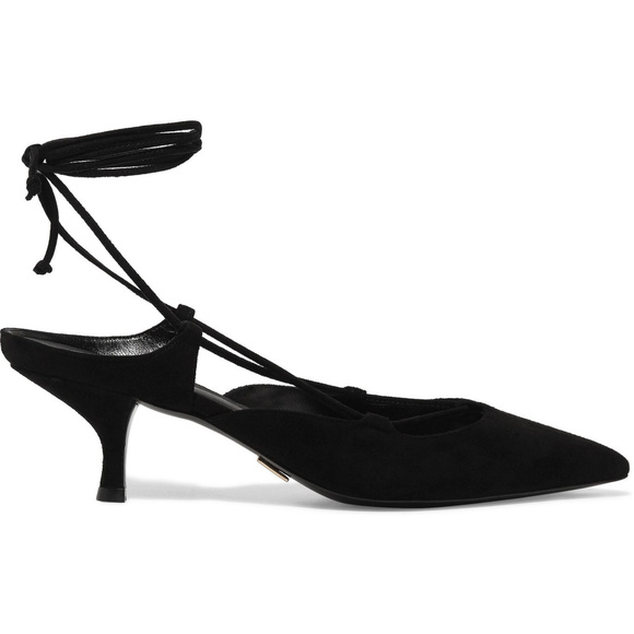 Michael Kors Collection Runway Somers Suede Ankle Kitten Heel 8 NWOT - Picture 5 of 8